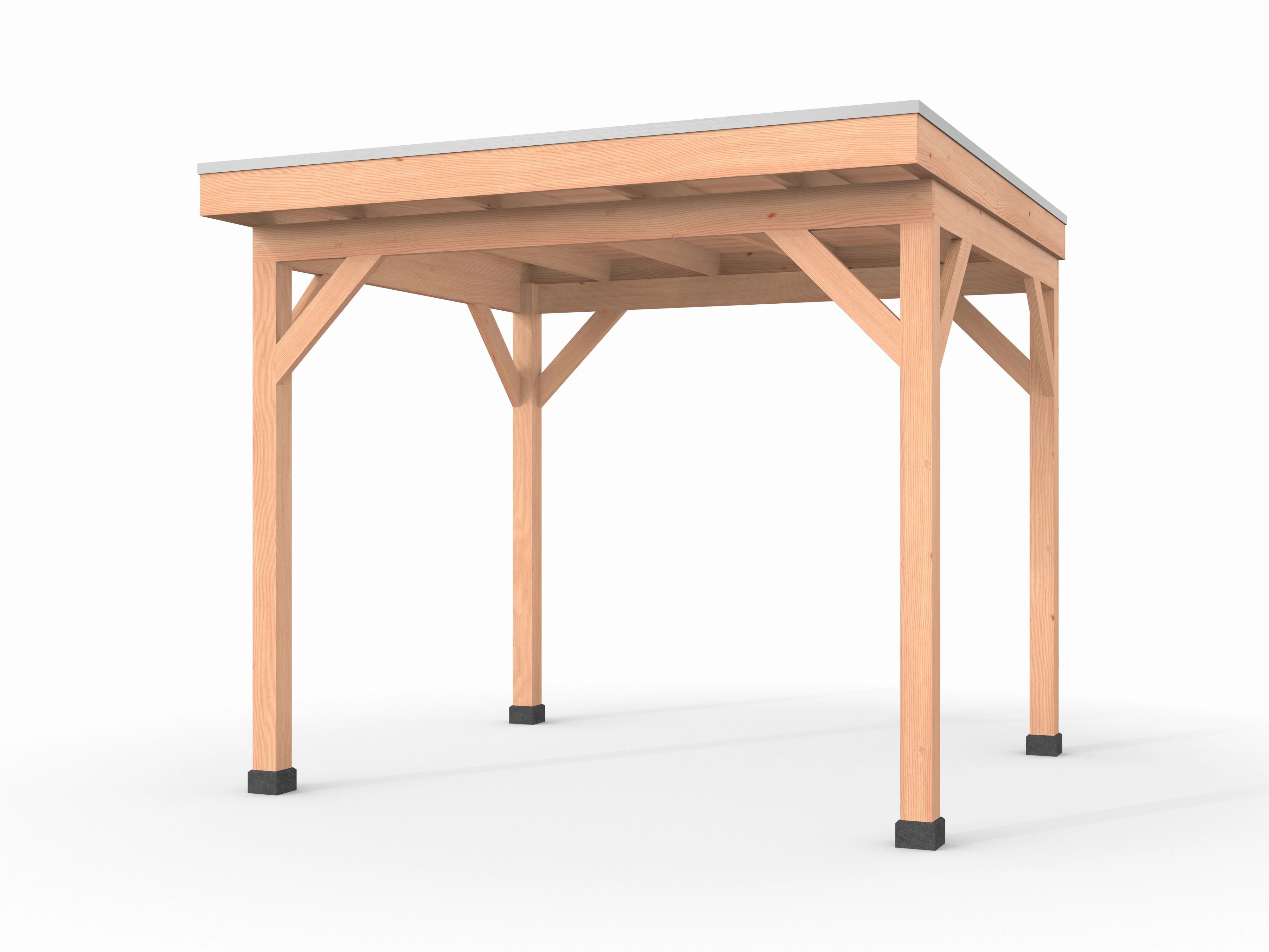 Douglas overkapping, 300 x 250, Westwood Comfort - Afbeelding 1